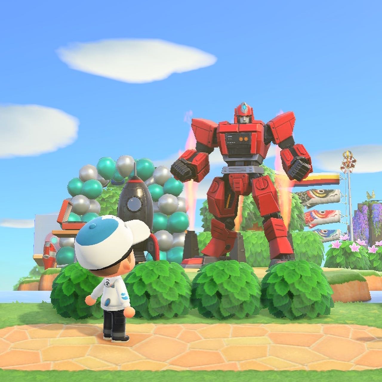 ハチワレパーカー