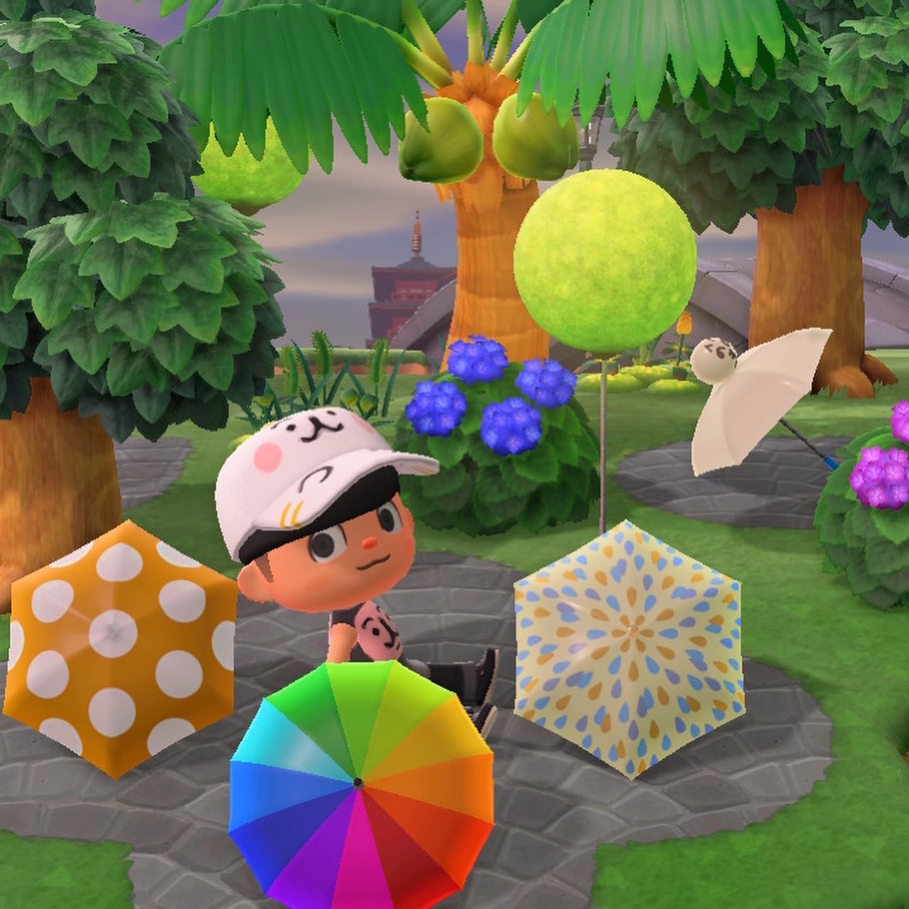 ちみもキャップ（ちびトラ）