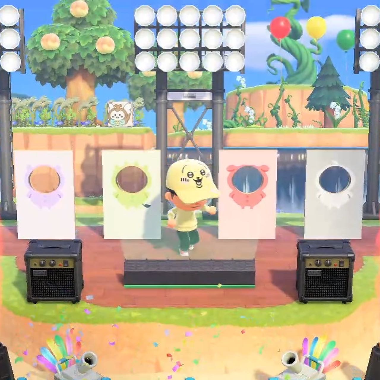 うさぎキャップ