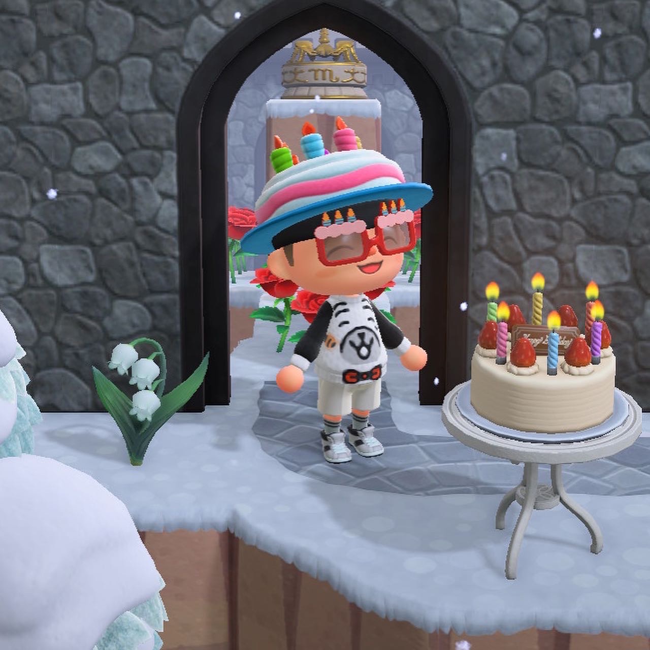 パグさんセーター（ハピバ）